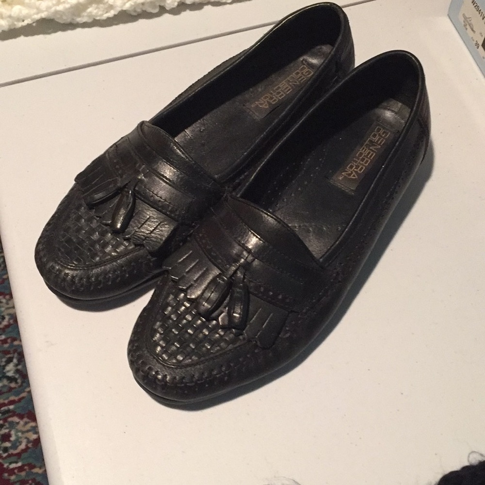 Genera Black Brazil leather size 9